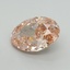10.15 Ct. Fancy Intense Pink Oval Lab Grown Diamond