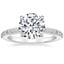 18K White Gold Luxe Elodie Diamond Ring (1/4 ct. tw.), smalltop view