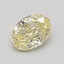1.01 Ct. Fancy Yellow Oval Diamond