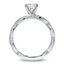 Open Twist Diamond Ring, smallside view