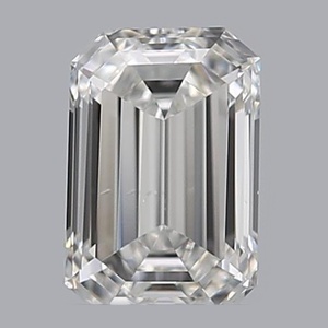 Emerald diamond — real photo