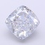 2.82 Ct. Fancy Light  Blue Cushion Lab Grown Diamond