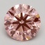 3.00 Ct. Fancy Intense Pink Round Lab Grown Diamond