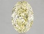 3.01 Ct. Fancy Intense Yellow Oval Lab Grown Diamond
