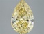 3.59 Ct. Fancy Intense Yellow Pear Lab Grown Diamond