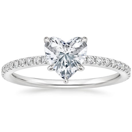 18K White Gold Luxe Ballad Perfect Fit Diamond Bridal Set