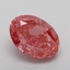2.59 Ct. Fancy Vivid Pink Oval Lab Grown Diamond
