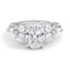 Custom Twisted Vine Lab Diamond Ring