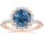 14K Rose Gold Marseille Halo Diamond Ring (1/2 ct. tw.), smalltop view