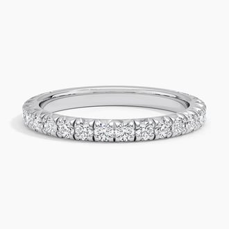 Luxe Pavé Diamond Wedding Ring