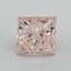 4.02 Ct. Fancy Intense Pink Princess Lab Grown Diamond