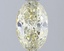 1.09 Ct. Fancy Light Yellow Oval Lab Grown Diamond