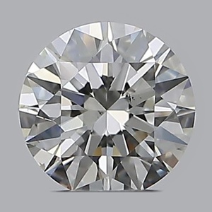 Round diamond — real photo
