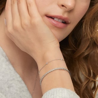 Flex Diamond Tennis Bracelet (1 ct. tw.)