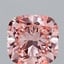 2.07 Ct. Fancy Intense  Pink Cushion Lab Grown Diamond