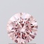 1.04 Ct. Fancy Intense Pink Round Lab Grown Diamond