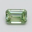 1.03 Ct. Fancy Vivid Pacific Green Emerald Lab Grown Diamond