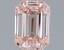 1.42 Ct. Fancy Intense Pink Emerald Lab Grown Diamond