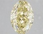 3.08 Ct. Fancy Intense Yellow Oval Lab Grown Diamond