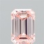2.01 Ct. Fancy Intense  Pink Emerald Lab Grown Diamond