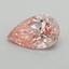 1.59 Ct. Fancy Vivid Pink Pear Lab Grown Diamond