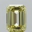 2.50 Ct. Fancy Intense  Yellow Emerald Lab Grown Diamond