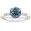 Platinum Lark Diamond Ring, smalltop view