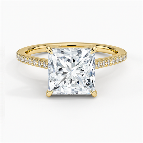 18K Yellow Gold Luxe Lissome Diamond Ring (1/5 ct. tw.)