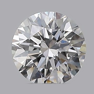 Round diamond — real photo