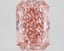 3.02 Ct. Fancy Vivid Pink Radiant Lab Grown Diamond