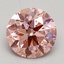 2.52 Ct. Fancy Intense Pink Round Lab Grown Diamond