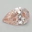 1.05 Ct. Fancy Intense Pink Pear Lab Grown Diamond