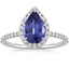 18K White Gold Waverly Halo Diamond Ring (1/2 ct. tw.), smalltop view