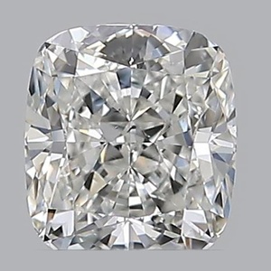 Cushion diamond — real photo
