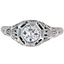 Art Nouveau Diamond Vintage Ring