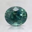 7.1x6.1mm Bi-Color Oval Montana Sapphire