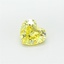 1.50 Ct. Fancy Intense Yellow Heart Lab Grown Diamond
