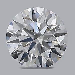 Round diamond — real photo