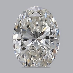 Oval diamond — real photo