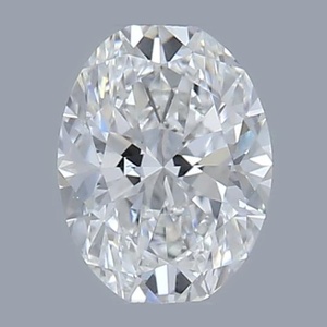 Oval diamond — real photo