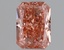 0.36 Ct. Fancy Intense Pink Radiant Lab Grown Diamond