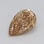 0.36 Ct. Fancy  Brown Pear Lab Grown Diamond