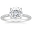 18K White Gold Valencia Diamond Ring (1/3 ct. tw.), smalltop view