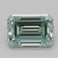 0.53 Ct. Fancy Intense Green Emerald Lab Grown Diamond