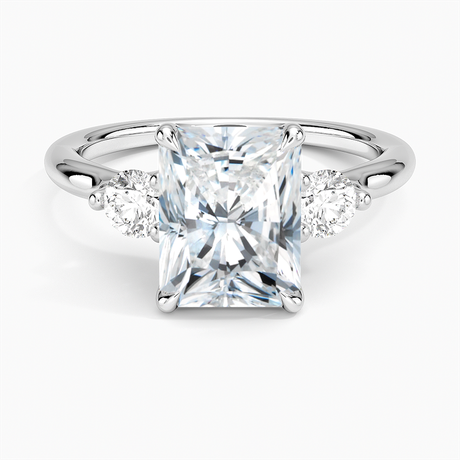 Freesia Three Stone Diamond Ring