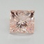 1.60 Ct. Fancy Vivid Pink Princess Lab Grown Diamond