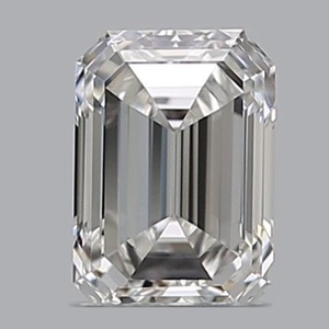 Emerald diamond — real photo