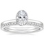 Platinum Noemi Ring with Luxe Ballad Diamond Ring (1/4 ct. tw.)