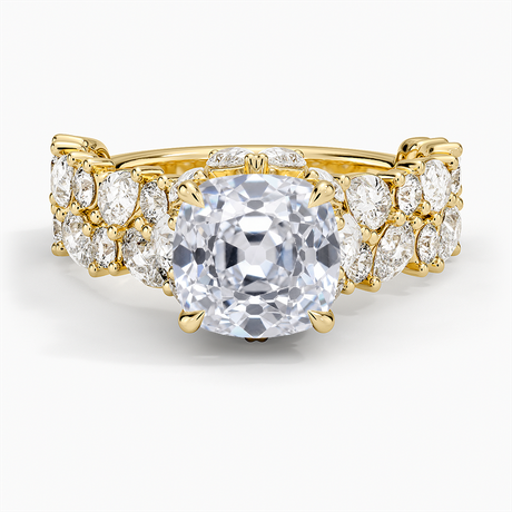 Olivetta Double Row Diamond Ring
