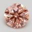 3.01 Ct. Fancy Intense Pink Round Lab Grown Diamond